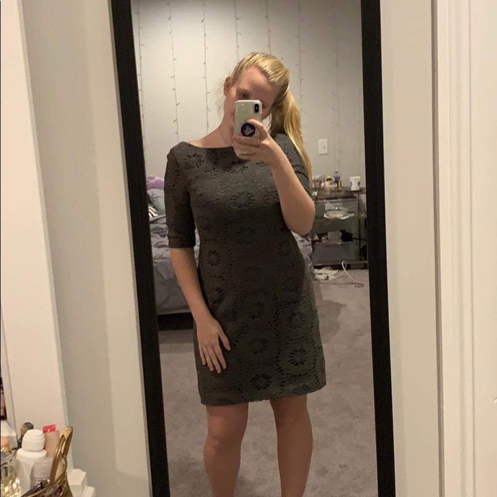 Grey Adrianna Papell Dress